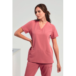 Tunique stretch manches courtes femme Personnalisable | BCM Goodies - 4