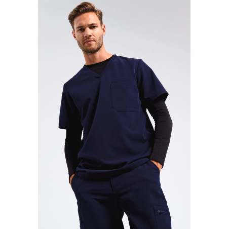 Tunique stretch manches courtes homme Personnalisable | BCM Goodies - 4