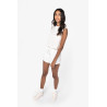 T-shirt écoresponsable  crop sans manche femme Personnalisable | BCM Goodies - 1