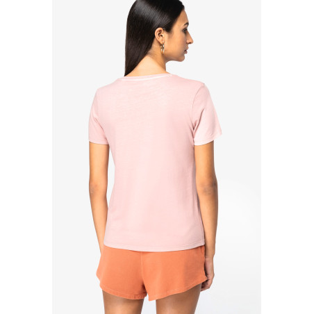 T-shirt écoresponsable délavé femme Personnalisable | BCM Goodies - 2