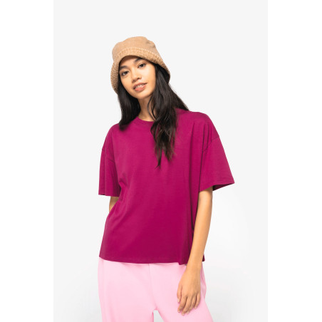 T-shirt écoresponsable oversize femme Personnalisable | BCM Goodies - 4
