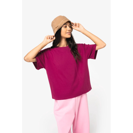 T-shirt écoresponsable oversize femme Personnalisable | BCM Goodies - 3