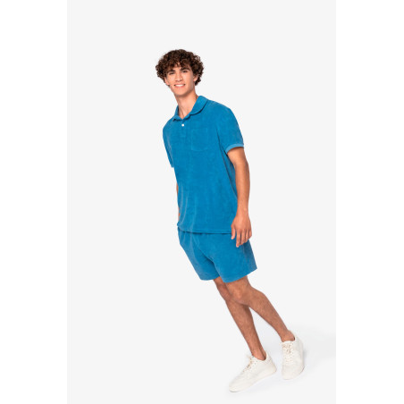 Polo écoresponsable en éponge homme Personnalisable | BCM Goodies - 4