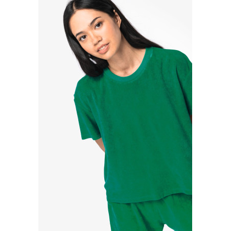 T-shirt écoresponsable en éponge femme Personnalisable | BCM Goodies - 4