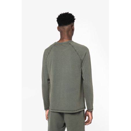 T-shirt écoresponsable raglan manches longues homme Personnalisable | BCM Goodies - 2