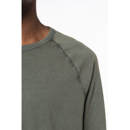 T-shirt écoresponsable raglan manches longues homme Personnalisable | BCM Goodies - 3