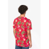 T-shirt écoresponsable imprimé tropical homme Personnalisable | BCM Goodies - 2