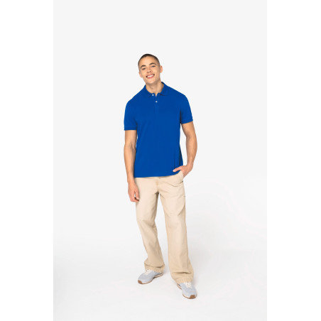 Polo écoresponsable maille piquée homme Personnalisable | BCM Goodies - 1