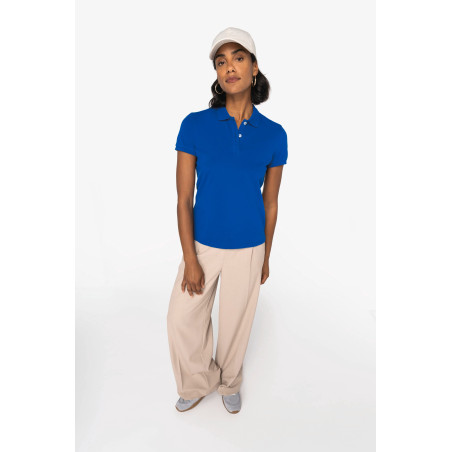 Polo écoresponsable maille piquée femme Personnalisable | BCM Goodies - 1