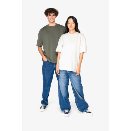 T-shirt écoresponsable oversize French Terry unisexe Personnalisable | BCM Goodies - 1