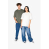 T-shirt écoresponsable oversize French Terry unisexe Personnalisable | BCM Goodies - 1