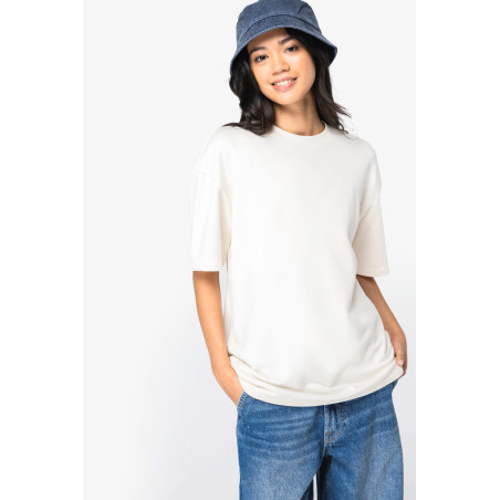 T-shirt écoresponsable oversize French Terry unisexe Personnalisable | BCM Goodies - 2