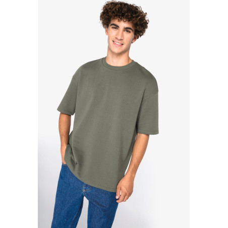 T-shirt écoresponsable oversize French Terry unisexe Personnalisable | BCM Goodies - 3