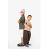 T-shirt écoresponsable à épaules tombantes enfant Personnalisable | BCM Goodies - 1