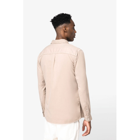 Chemise écoresponsable délavée homme Personnalisable | BCM Goodies - 2