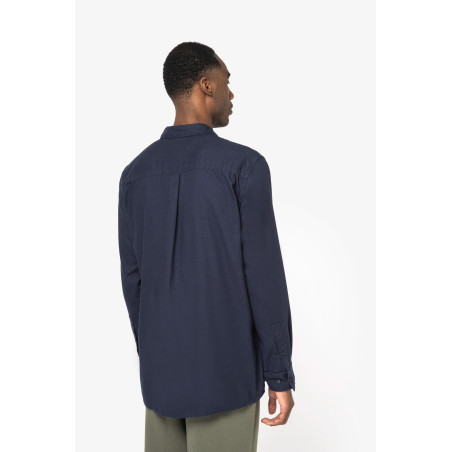 Chemise écoresponsable en flanelle homme Personnalisable | BCM Goodies - 2