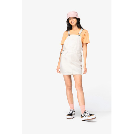 Robe salopette écoresponsable femme Personnalisable | BCM Goodies - 4