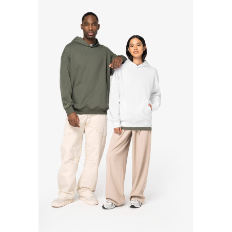 Sweat-shirt écoresponsable à capuche oversize unisexe Personnalisable | BCM Goodies - 1