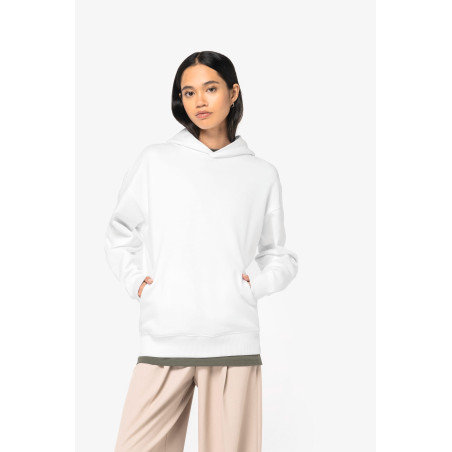 Sweat-shirt écoresponsable à capuche oversize unisexe Personnalisable | BCM Goodies - 3