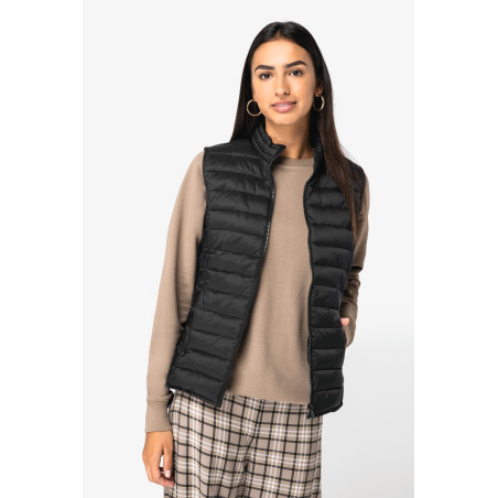Bodywarmer écoresponsable léger femme Personnalisable | BCM Goodies - 4