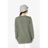 Sweat-shirt écoresponsable à col rond French Terry unisexe Personnalisable | BCM Goodies - 3