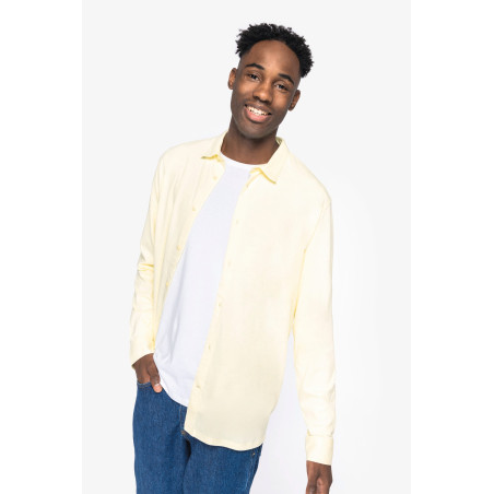 Chemise écoresponsable en jersey homme Personnalisable | BCM Goodies - 2