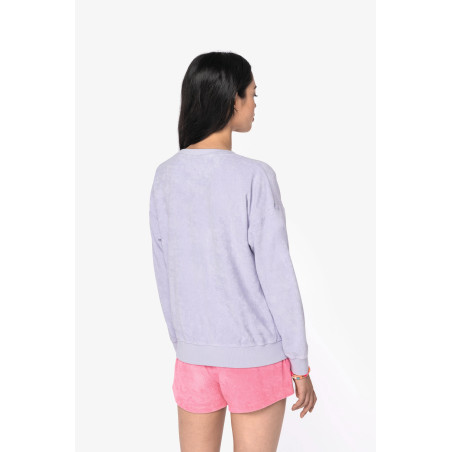 Sweat-shirt écoresponsable en éponge femme Personnalisable | BCM Goodies - 2