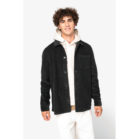 Veste écoresponsable en velours côtelé homme Personnalisable | BCM Goodies - 4