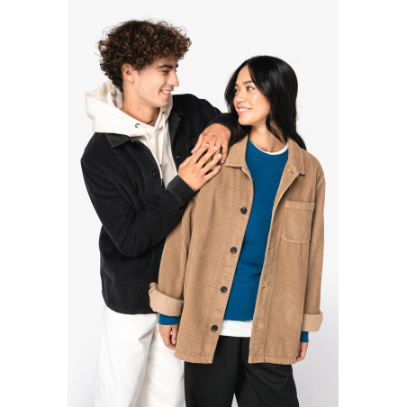 Veste écoresponsable en velours côtelé homme Personnalisable | BCM Goodies - 3