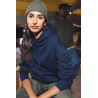Sweat-shirt écoresponsable à capuche à épaules tombantes molleton gratté unisexe Personnalisable | BCM Goodies - 2