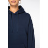 Sweat-shirt écoresponsable à capuche à épaules tombantes molleton gratté unisexe Personnalisable | BCM Goodies - 3