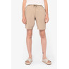 Bermuda en lyocell et lin femme Personnalisable | BCM Goodies - 4
