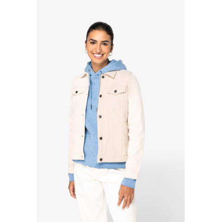 Veste écoresponsable en chanvre femme Personnalisable | BCM Goodies - 4