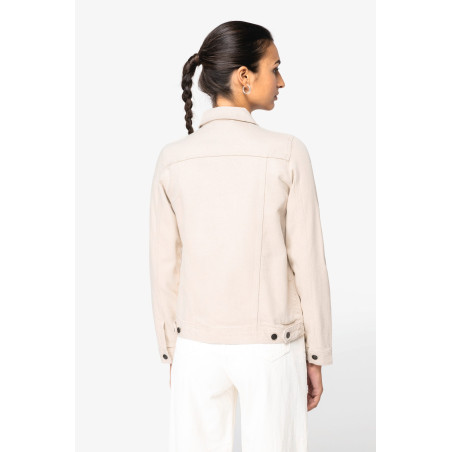 Veste écoresponsable en chanvre femme Personnalisable | BCM Goodies - 2