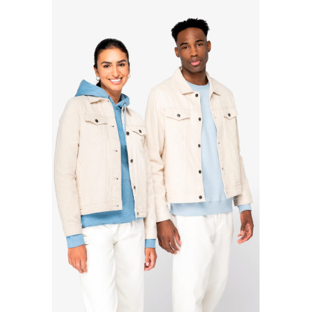 Veste écoresponsable en chanvre homme Personnalisable | BCM Goodies - 3