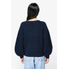 Pull écoresponsable en laine mérinos femme Personnalisable | BCM Goodies - 2