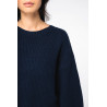 Pull écoresponsable en laine mérinos femme Personnalisable | BCM Goodies - 3