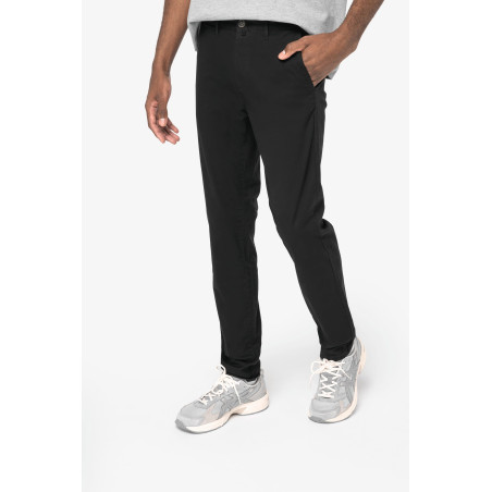 Pantalon chino écoresponsable homme Personnalisable | BCM Goodies - 4
