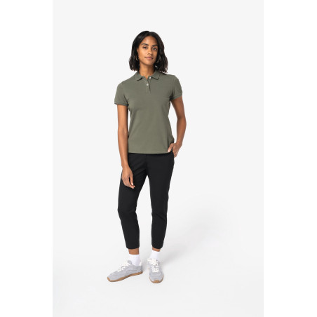 Pantalon chino 7/8 écoresponsable femme Personnalisable | BCM Goodies - 1