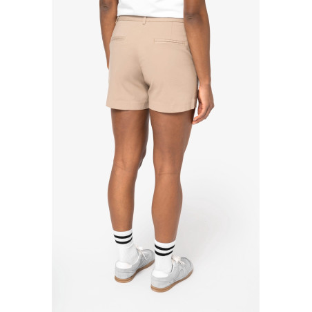 Bermuda chino écoresponsable femme Personnalisable | BCM Goodies - 2