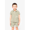 Short écoresponsable en éponge garçon Personnalisable | BCM Goodies - 1