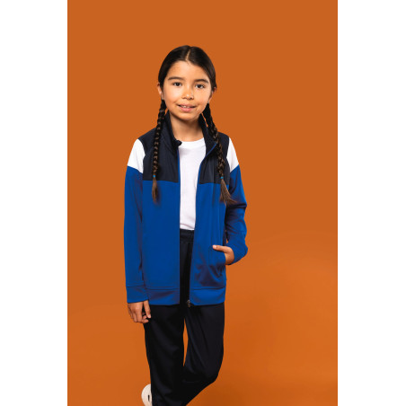 Veste de survêtement zippée enfant Personnalisable | BCM Goodies - 2