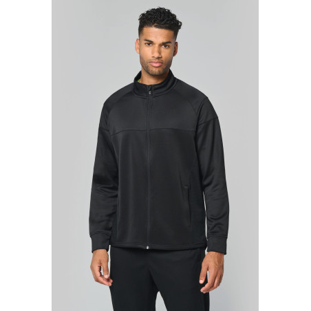 Veste de survêtement recyclée Premium unisexe Personnalisable | BCM Goodies - 3