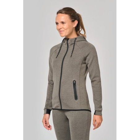 Veste à capuche performance  femme Personnalisable | BCM Goodies - 2