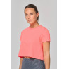 Crop top triblend femme Personnalisable | BCM Goodies - 4