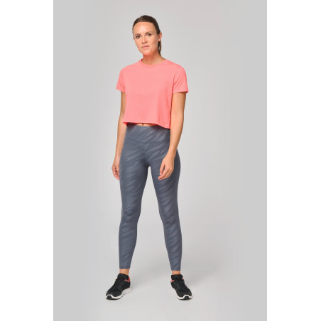 Crop top triblend femme Personnalisable | BCM Goodies - 2