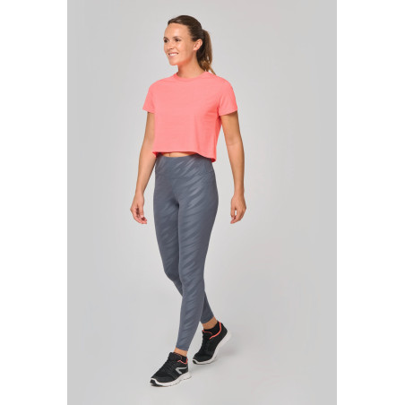 Crop top triblend femme Personnalisable | BCM Goodies - 3