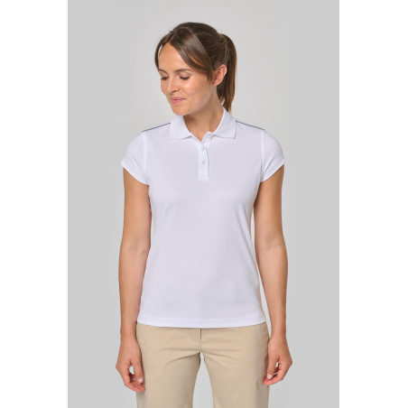 Polo manches courtes femme Personnalisable | BCM Goodies - 4