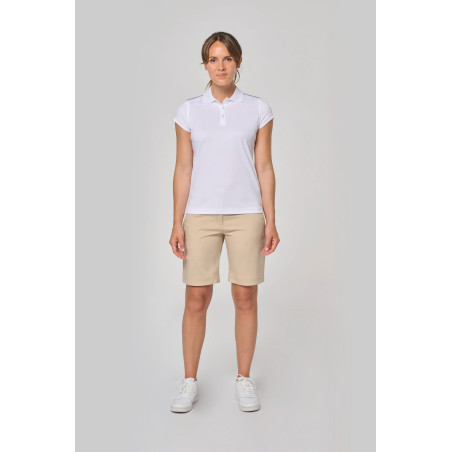 Polo manches courtes femme Personnalisable | BCM Goodies - 1
