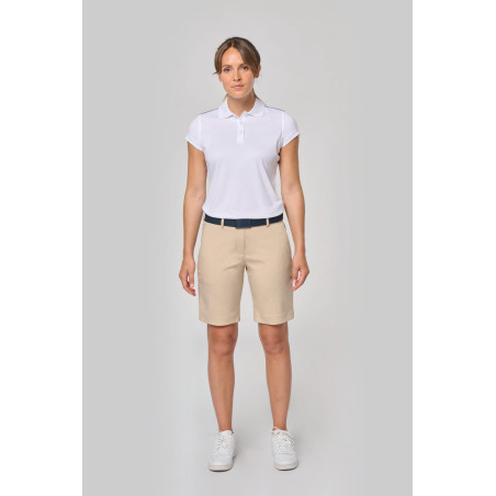 Polo manches courtes femme Personnalisable | BCM Goodies - 3
